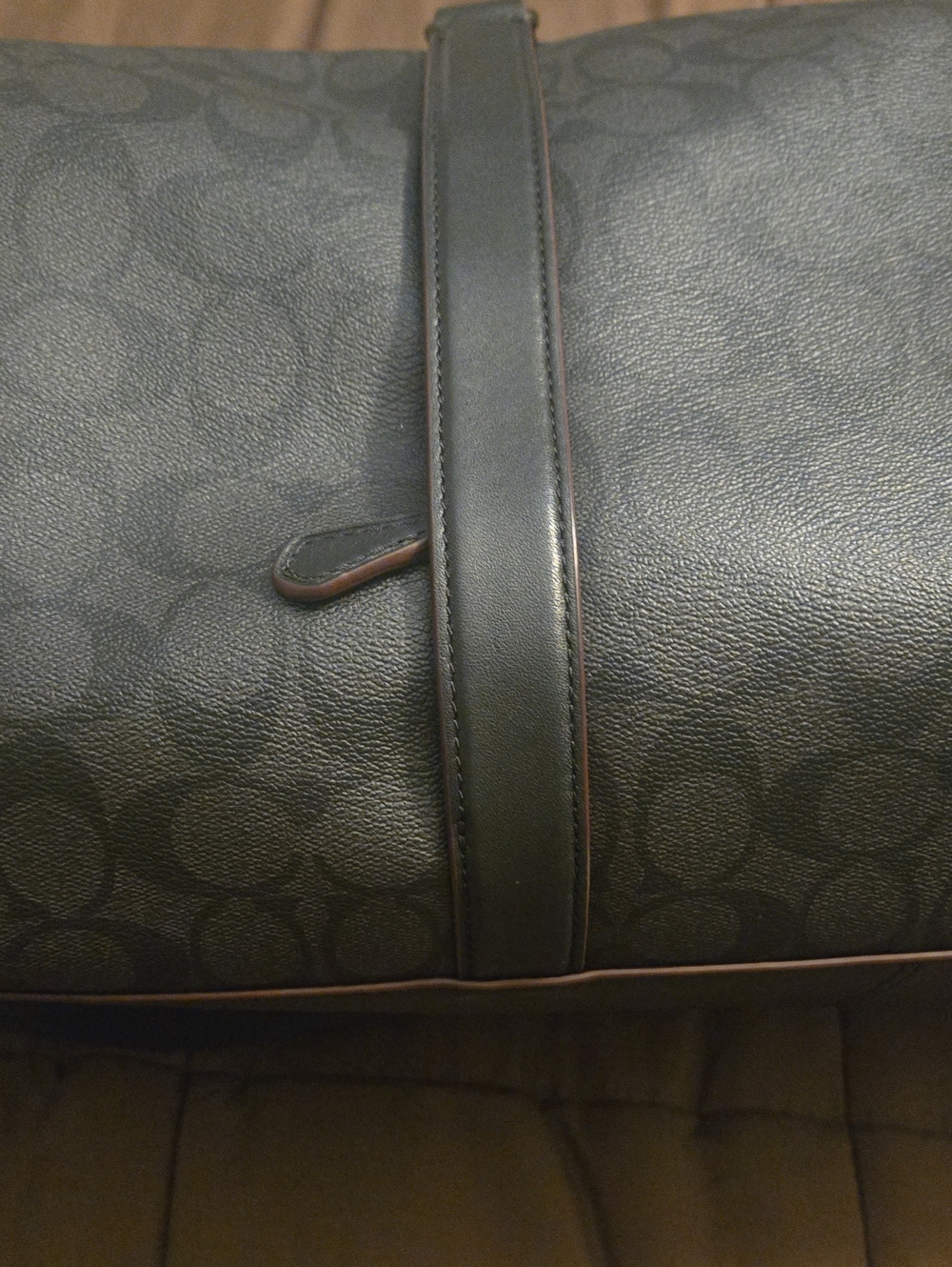 Men's Black Coach Trekker 52 Weekender Duffel Bag - Picture 10 of 10